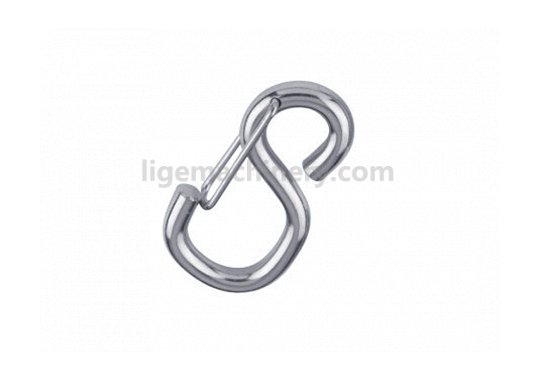 Stainless Steel S Hook with Gate