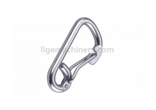Spring Hook with Curved Gate
