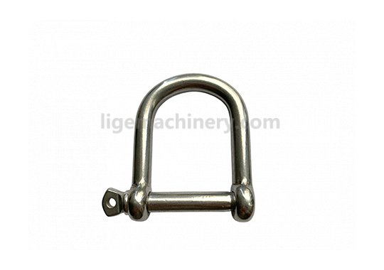 Stainless Steel D Shackle Wide Type