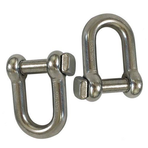 SS anchor shackle with sque pin 1